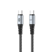 Forever kabelis Braix USB-C - USB-C 1,0 m 60W, melns
