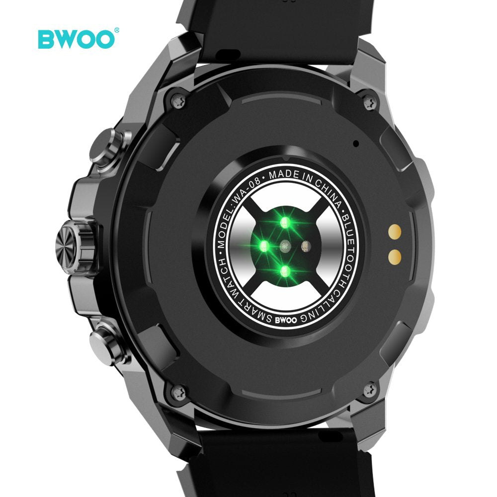 BWOO viedpulkstenis WA-08 1.43” Amoled, melns