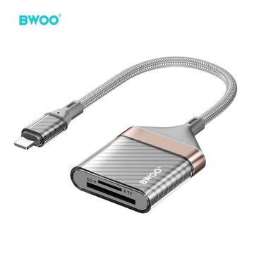 BWOO adapteris Lightning uz SD card / TF Card BZ63