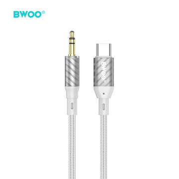 BWOO kabelis AUX Type C uz 3.5mm Jack audio AUX074