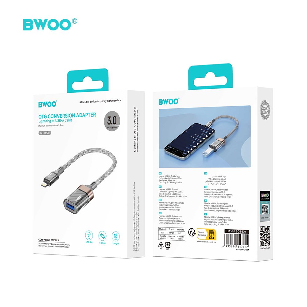 BWOO adapteris Type C uz 3.5MM Jack BZ65