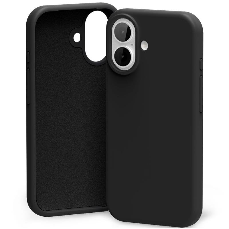„Etui Mercury“ silikona vāciņš iPhone 17, melns