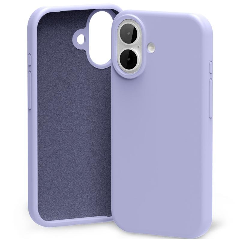„Etui Mercury“ silikona vāciņš iPhone 17, lavandas pelēks