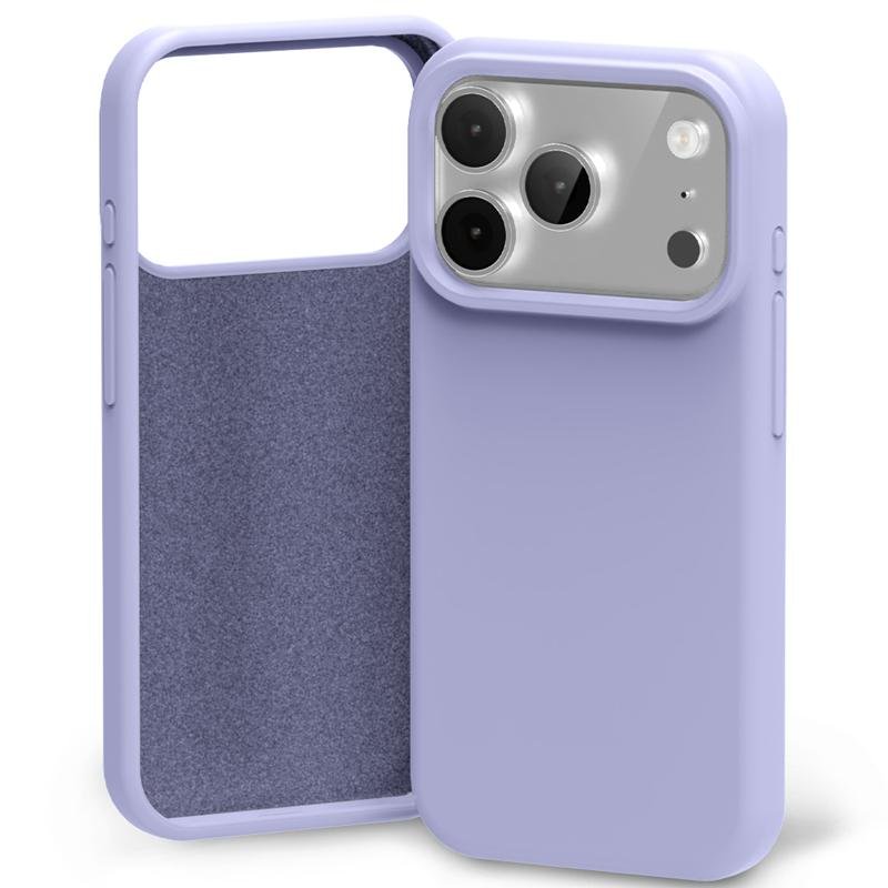 Mercury silikona apvalks iPhone 17 Pro / 18 Pro, lavandas pelēkā krāsā