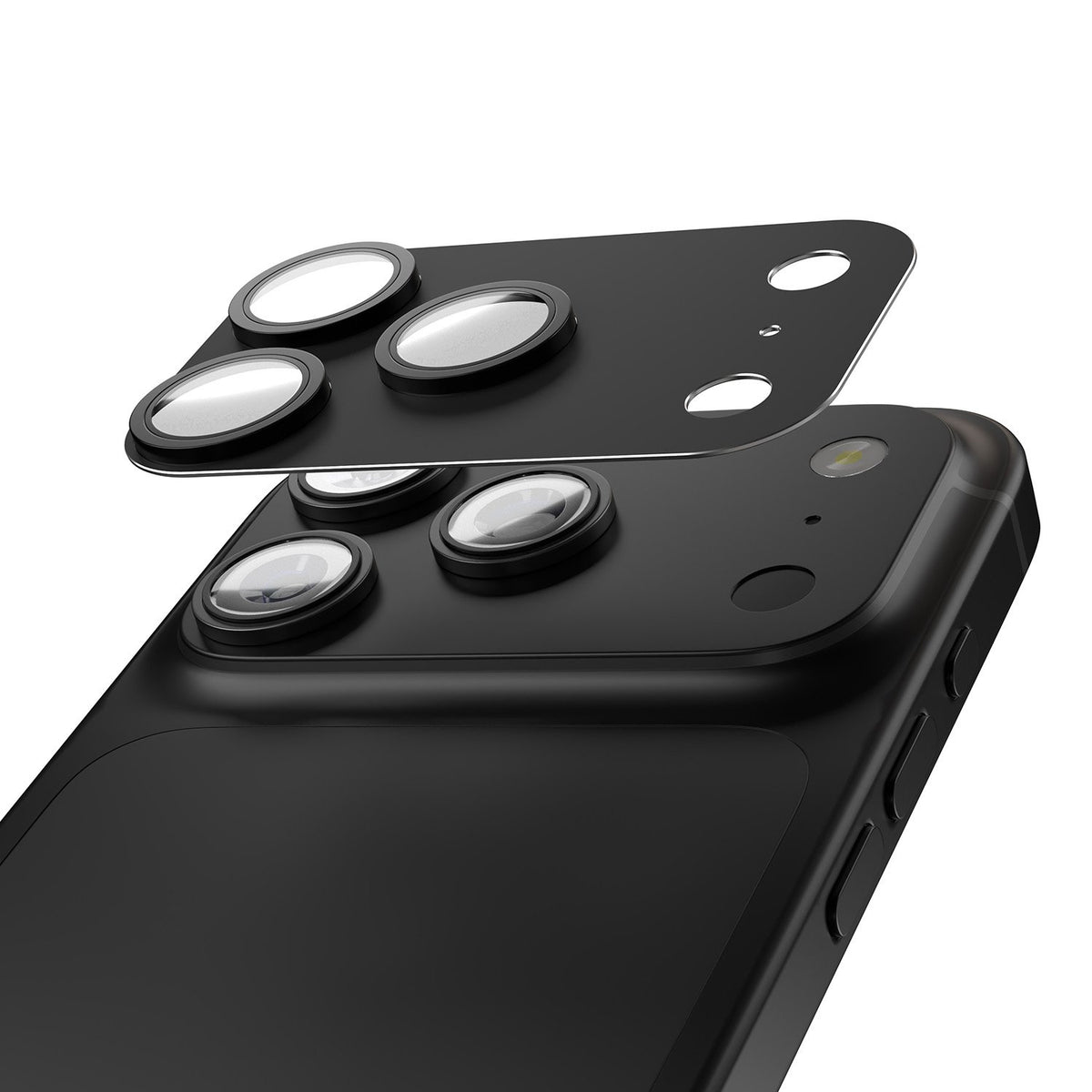 Etteri pilnīgs kameras objektīva aizsargs iPhone 17 Pro Max melna