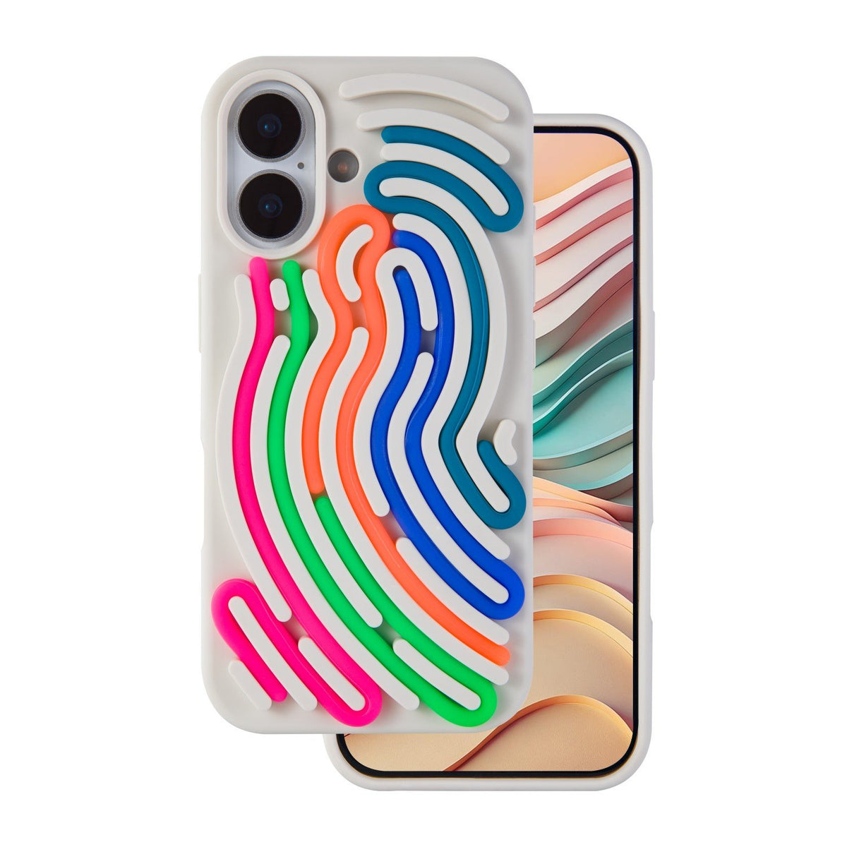DIY Snake vāciņš iPhone 17 6,3", bēšs