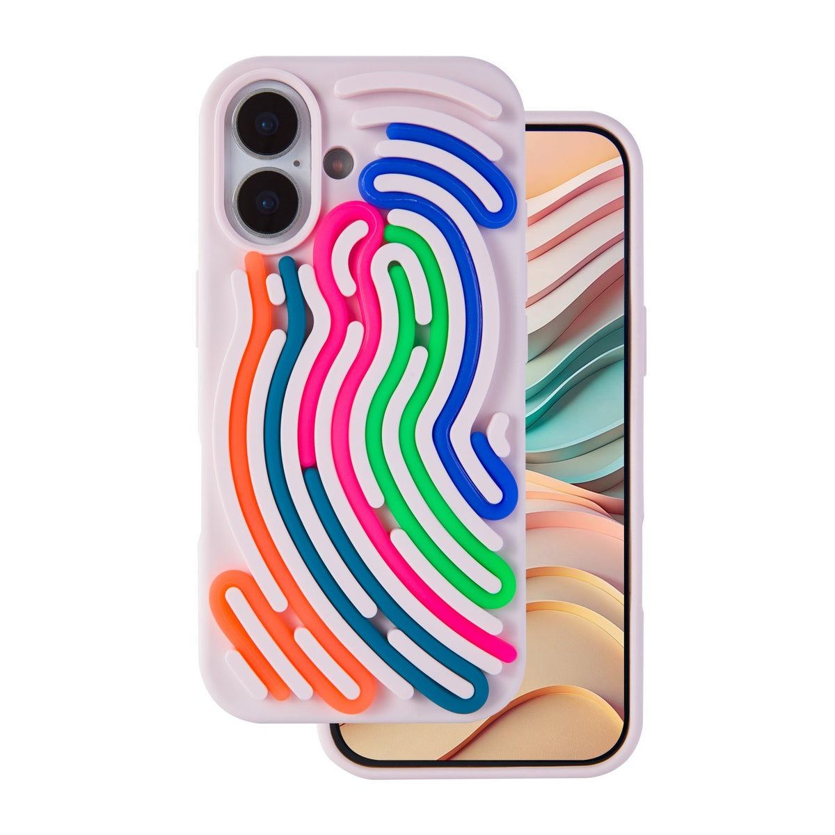 DIY Snake vāciņš iPhone 17 6,3", rozā