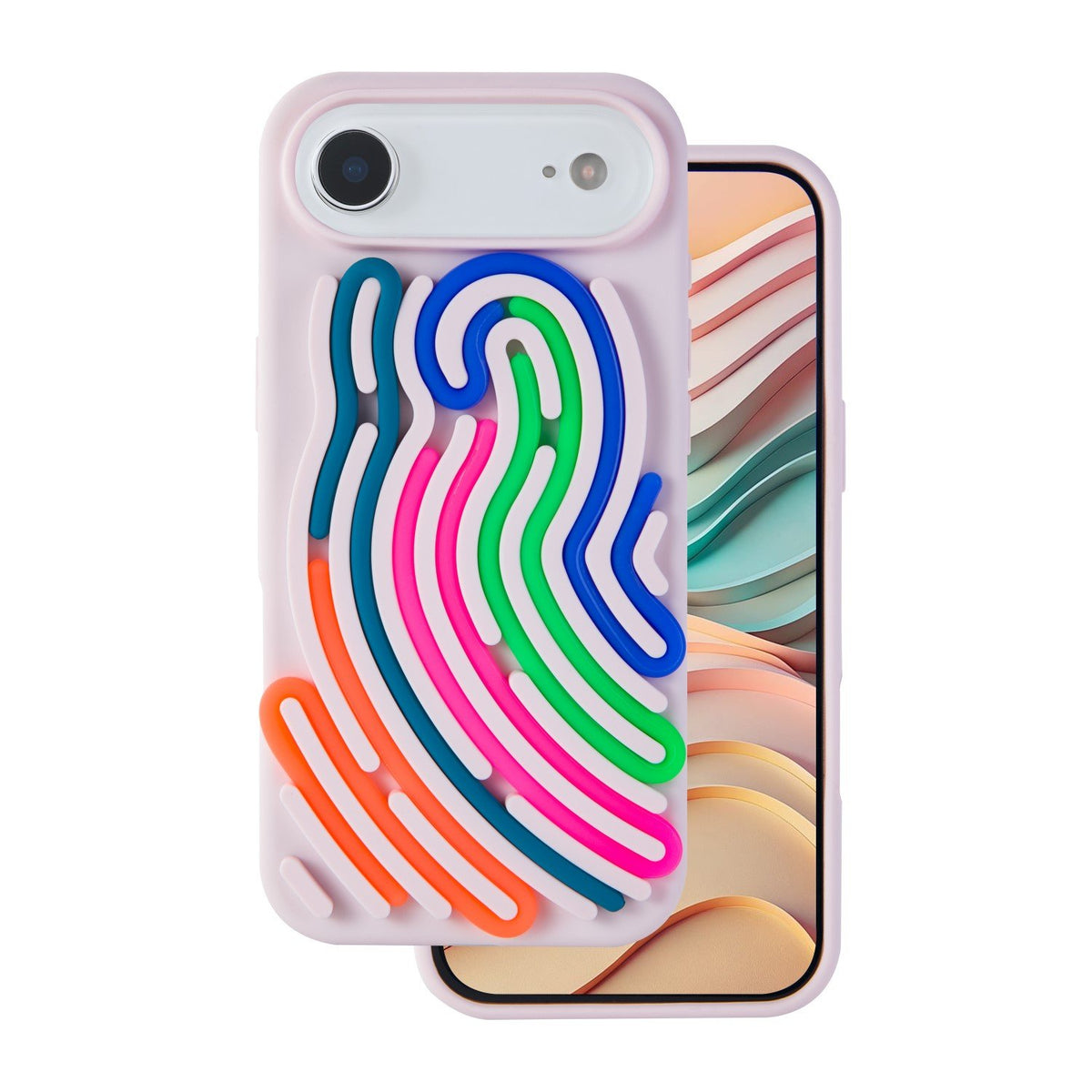 DIY Snake vāciņš iPhone 17 Air 6,6", rozā