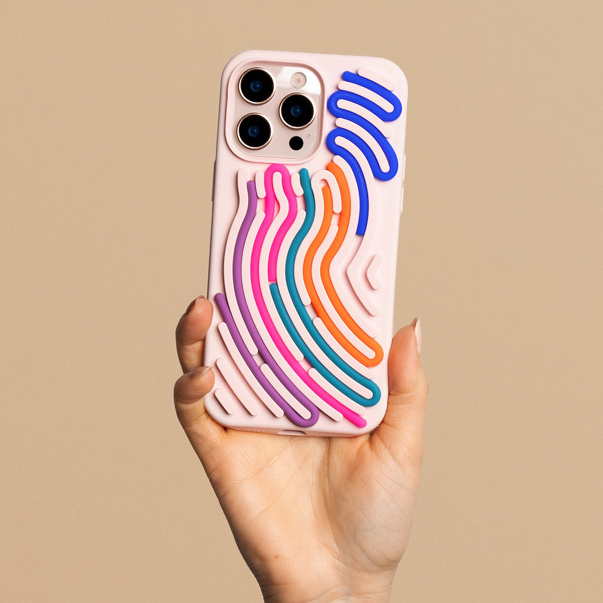 DIY Snake vāciņš iPhone 17 Pro 6,3", rozā