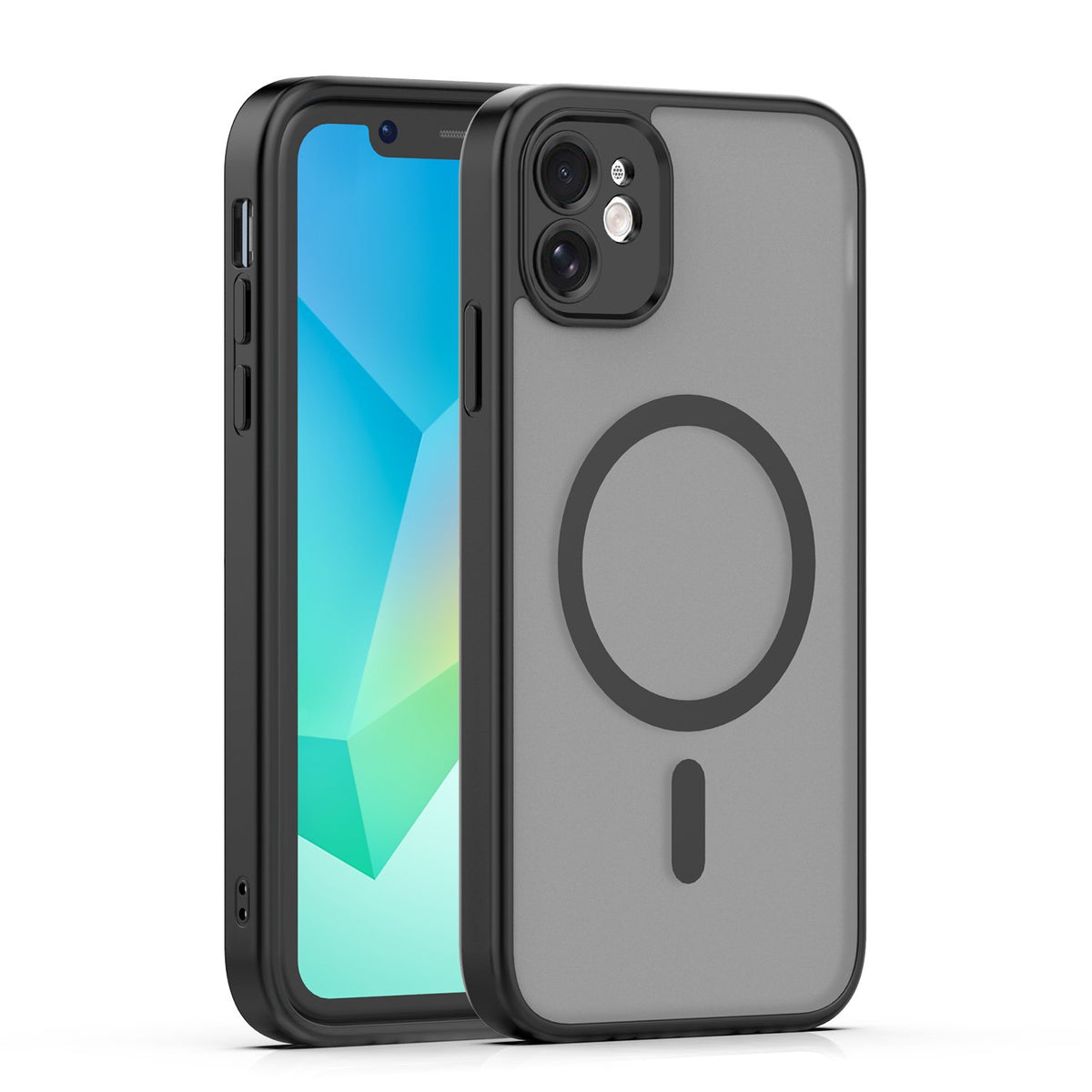 Matēts TPU vāciņš iPhone 11, melns