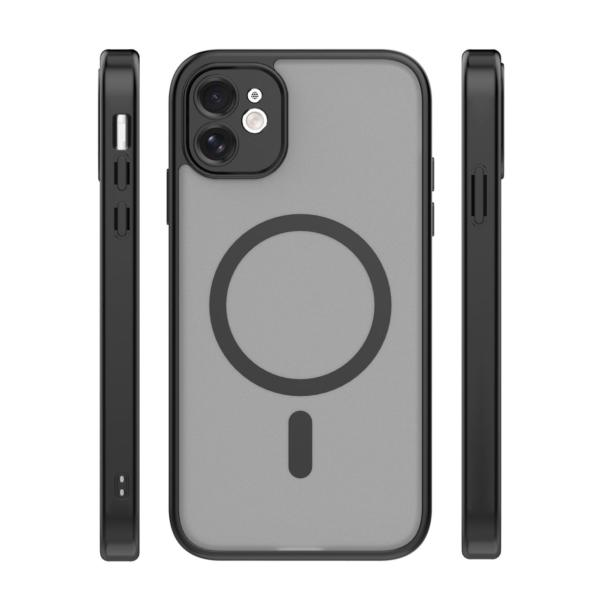 Matēts TPU vāciņš iPhone 11, melns