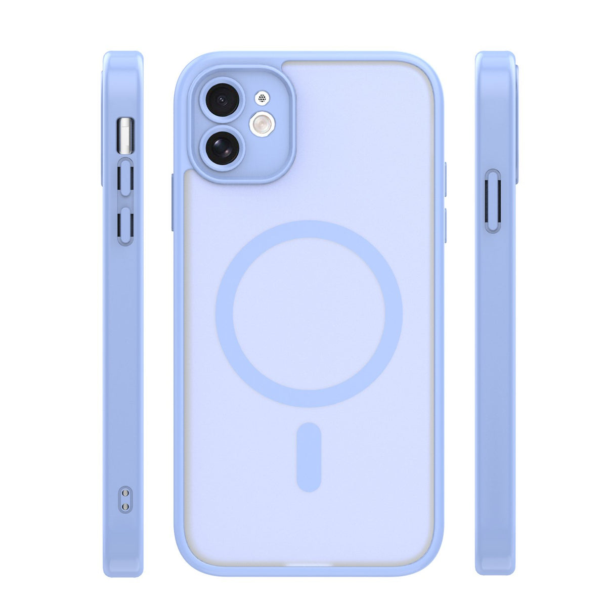 Matēts TPU vāciņš iPhone 11, gaiši zils