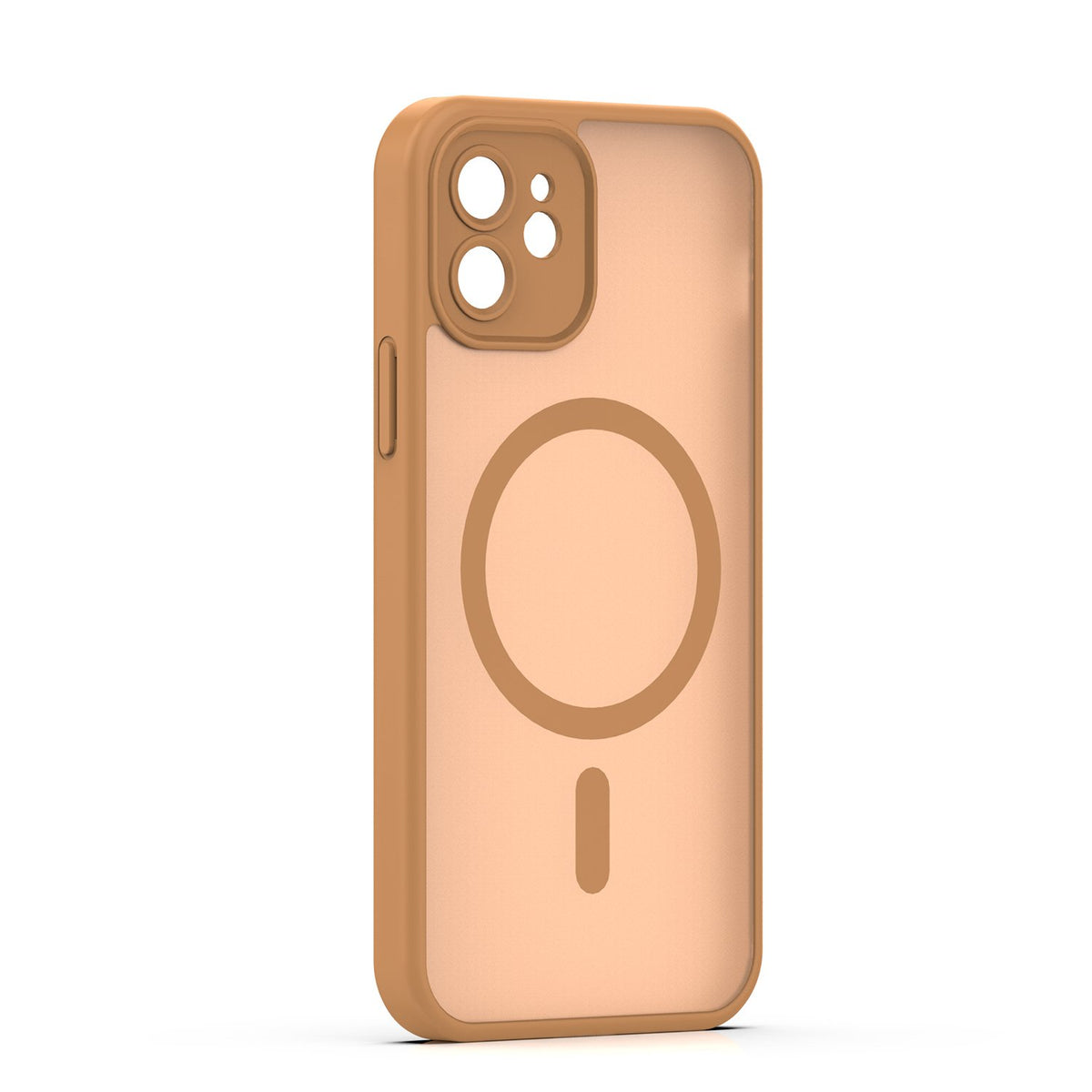 Matēts TPU vāciņš iPhone 12 6,1", brūns