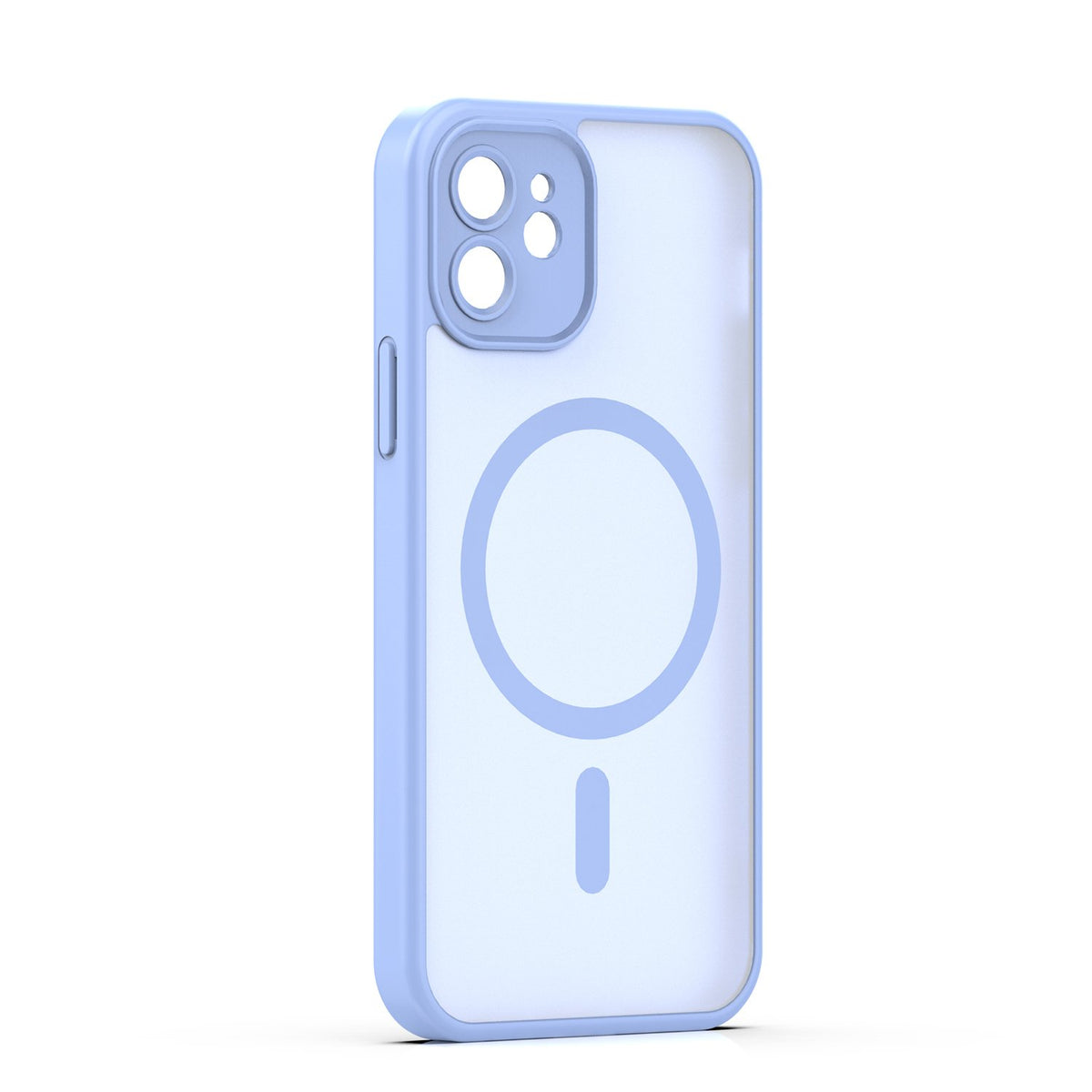 Matēts TPU vāciņš iPhone 12 6,1", gaiši zils