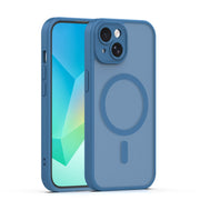 Matēts TPU vāciņš iPhone 15 6,1", tumši zils