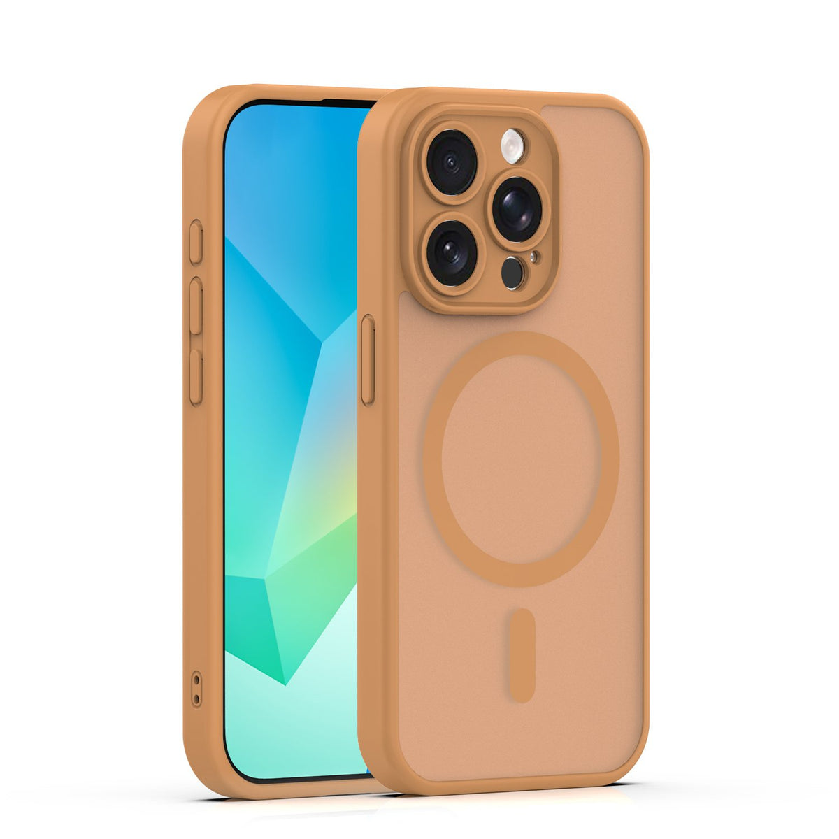 Matēts TPU vāciņš iPhone 14 Pro 6,1", brūns