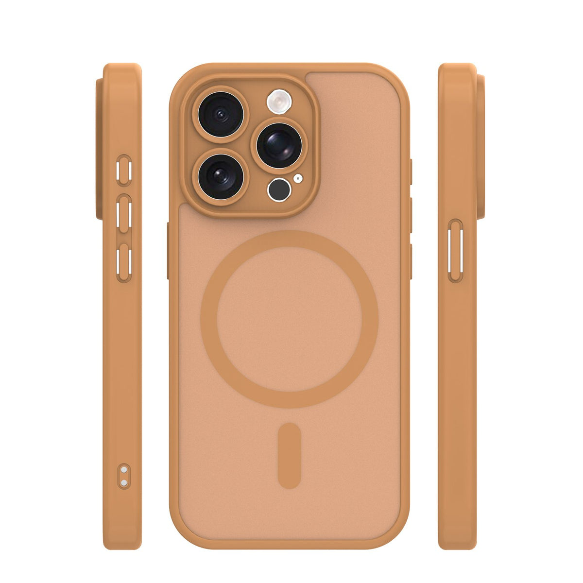 Matēts TPU vāciņš iPhone 14 Pro 6,1", brūns