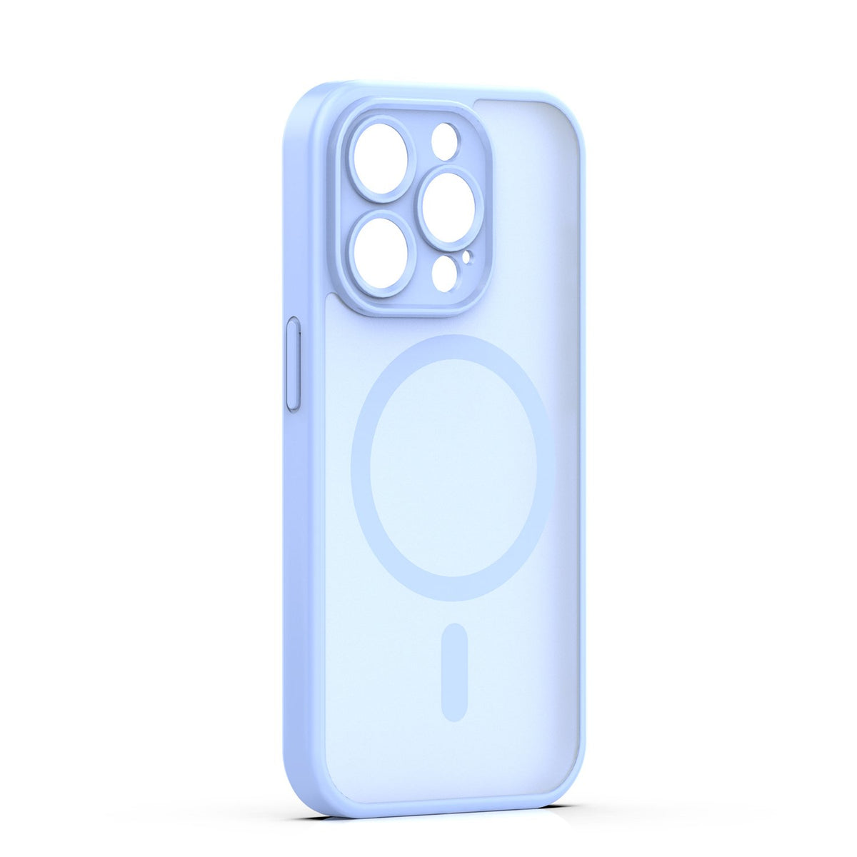 Matēts TPU vāciņš iPhone 15 Pro 6,1", gaiši zils
