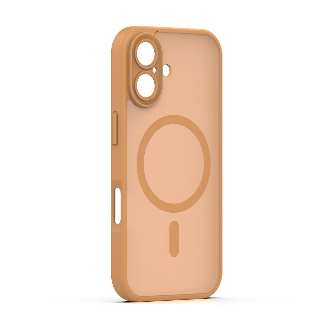 Mag Matt apvalks iPhone 17 6,3" / 18 6,3" – brūns, ar kameras aizsardzību