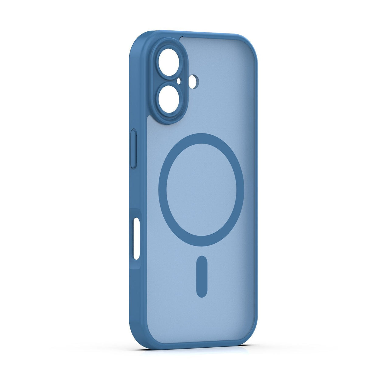 Mag Matt apvalks iPhone 17 6,3" / 18 6,3" tumši zils ar kameras aizsardzību