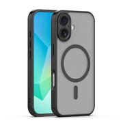 Mag Matt apvalks iPhone 17 6,3" / 18 6,3" ar melnu kameras aizsardzību