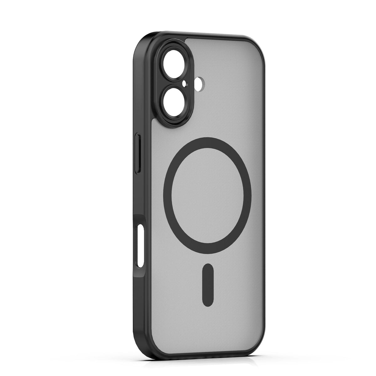 Mag Matt apvalks iPhone 17 6,3" / 18 6,3" ar melnu kameras aizsardzību