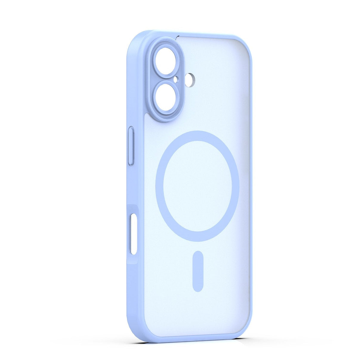 Mag Matt apvalks iPhone 17 6,3" / 18 6,3" gaiši zils ar kameras aizsardzību