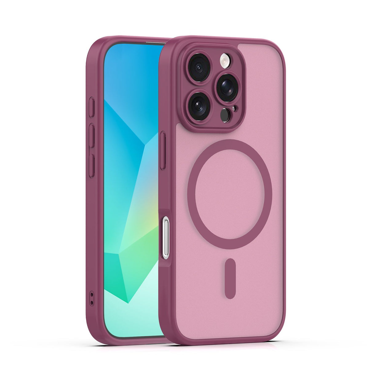 Matēts TPU vāciņš iPhone 16 Pro Max 6,9", brūns
