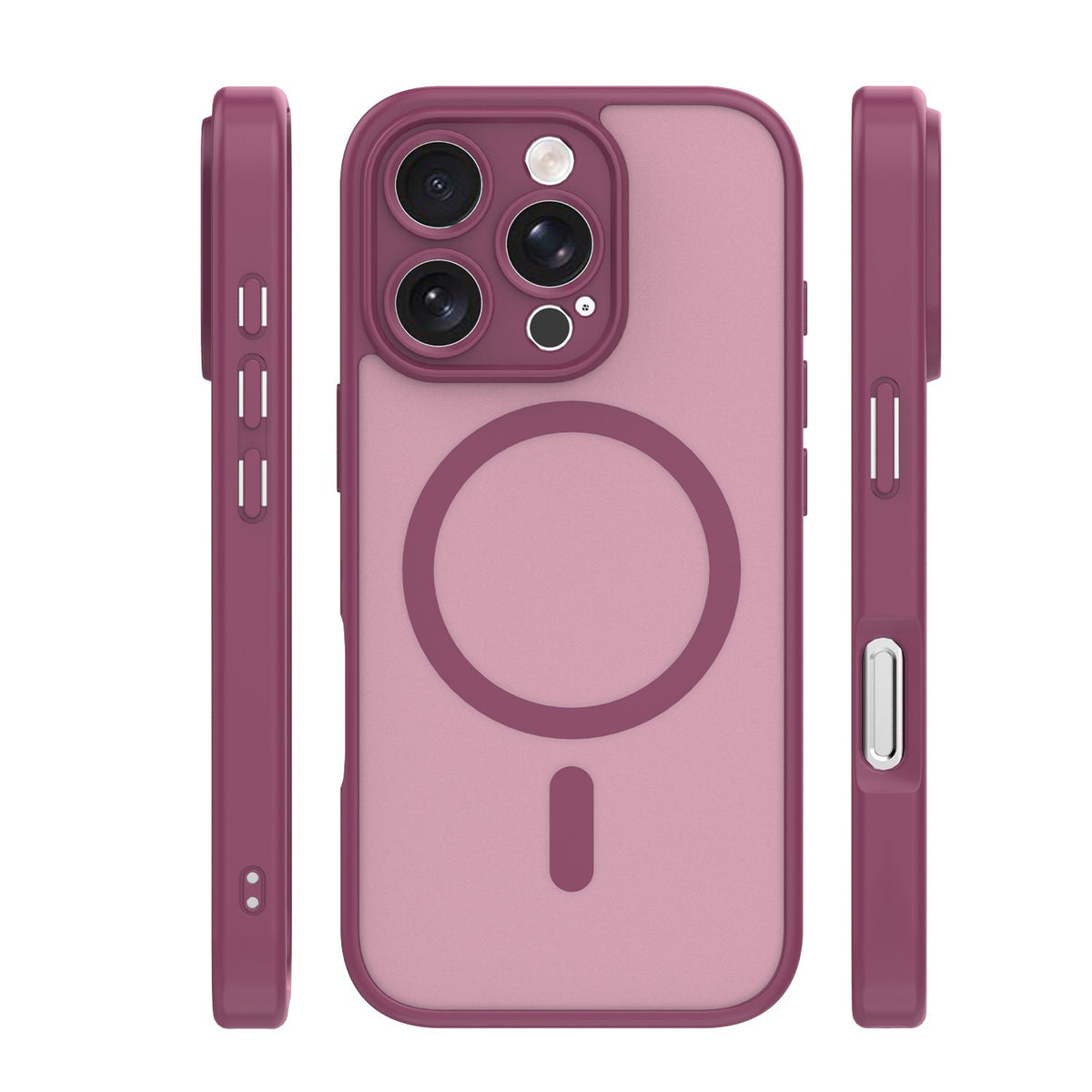 Matēts TPU vāciņš iPhone 16 Pro 6,3", brūns