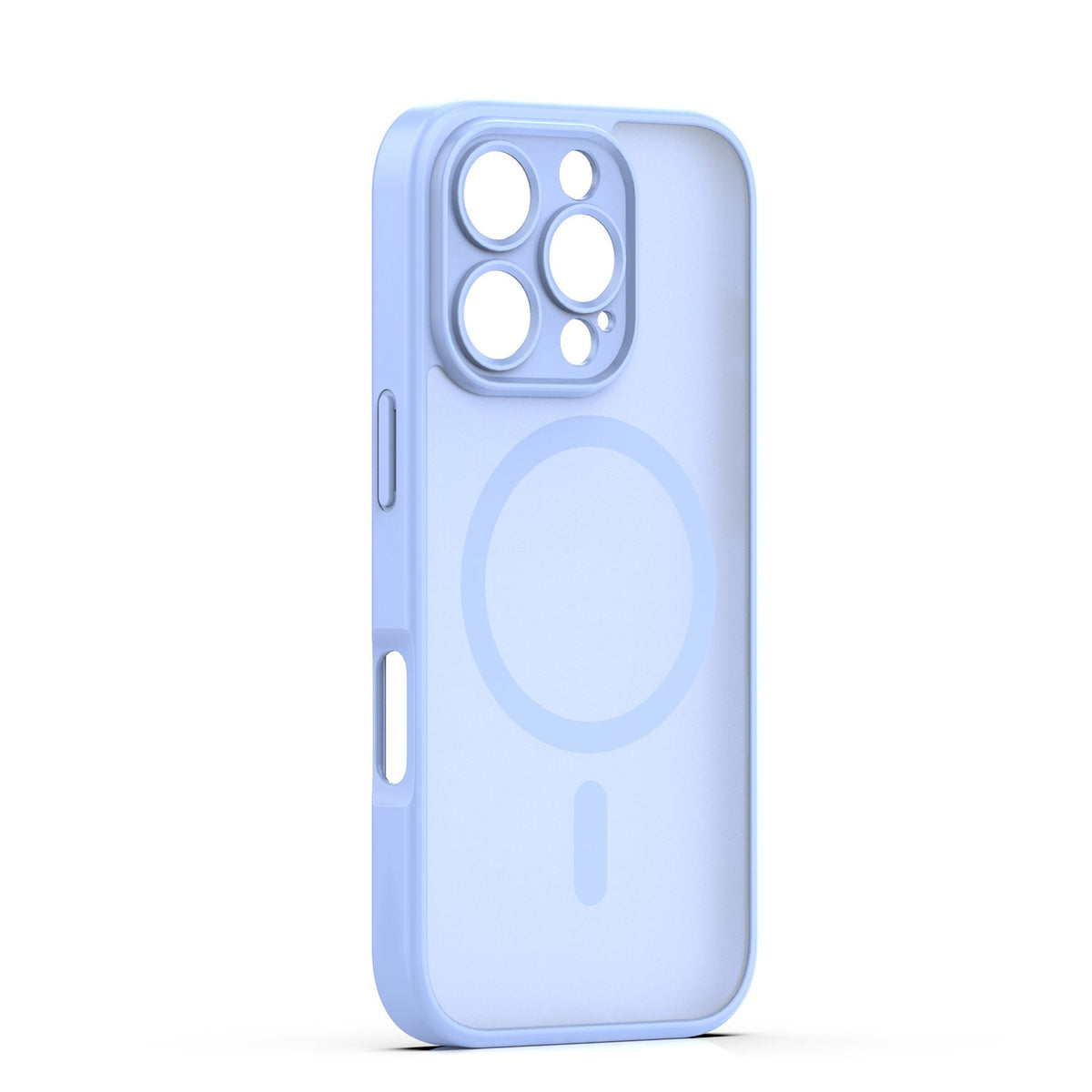 Matēts TPU vāciņš iPhone 16 Pro 6,3", gaiši zils