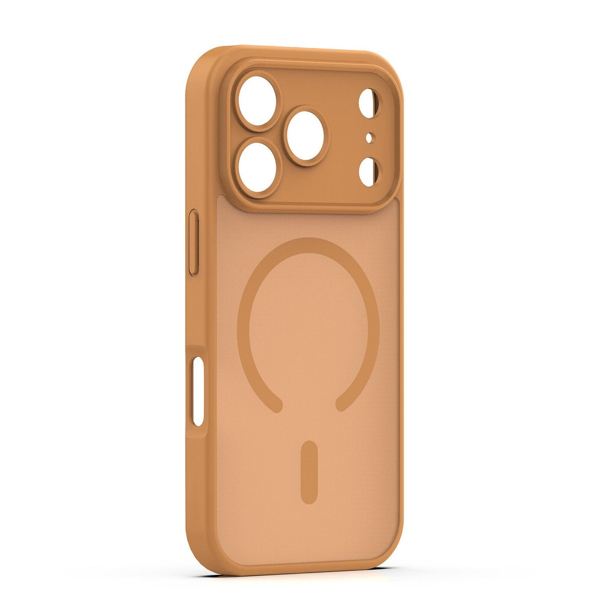 Mag Matt apvalks iPhone 17 Pro 6,3" / 18 Pro 6,3" – brūns, ar kameras aizsardzību