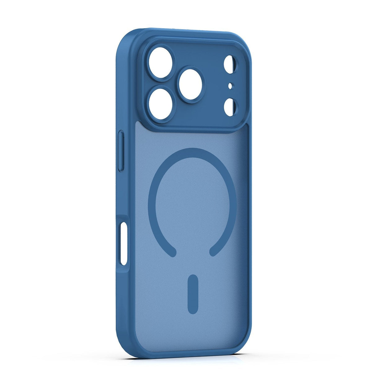 Mag Matt apvalks iPhone 17 Pro Max 6,9" / 18 Pro Max 6,9" tumši zils ar kameras aizsardzību