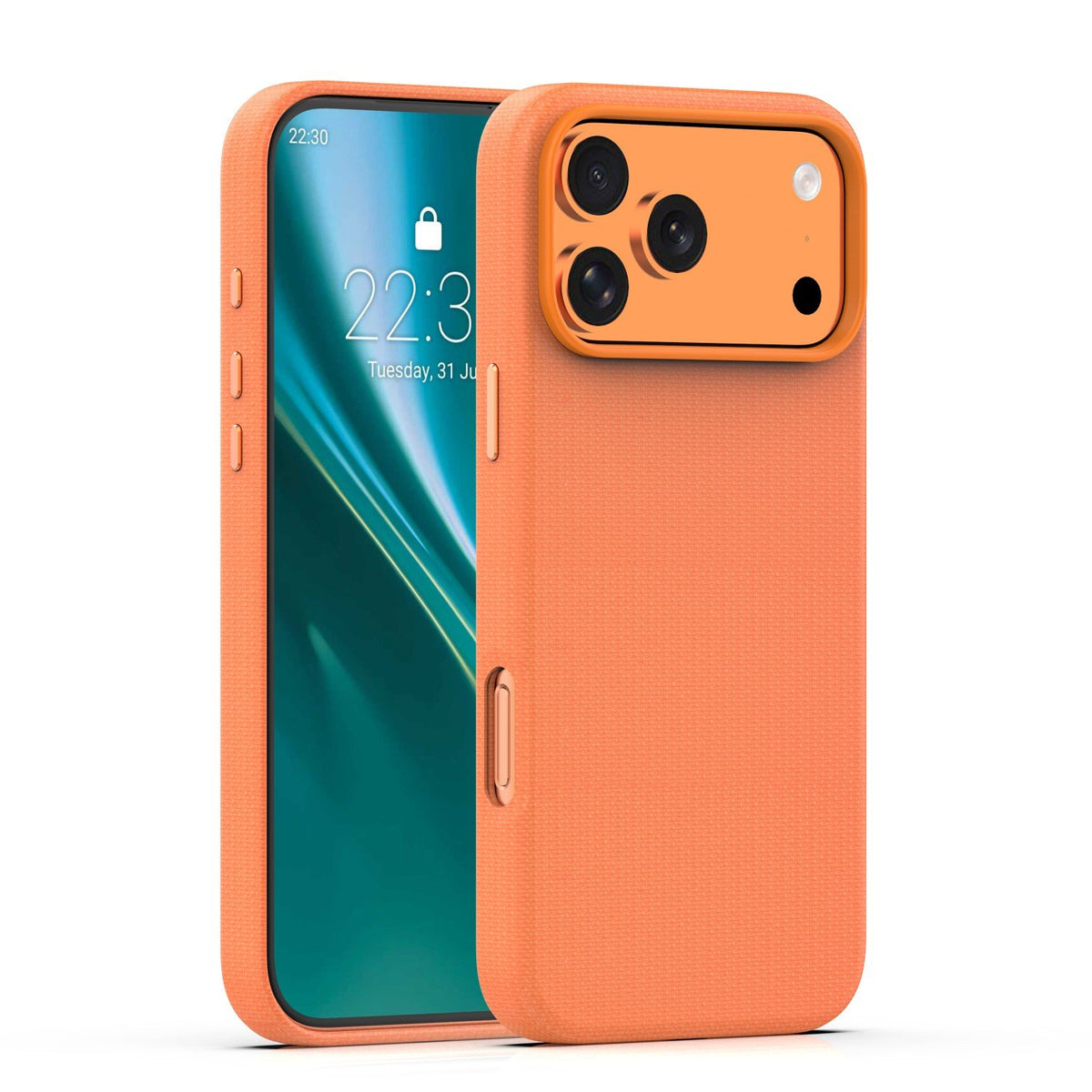 Etteri Elegant MagSafe vāciņš iPhone 17 Pro Max 6,9", oranžs