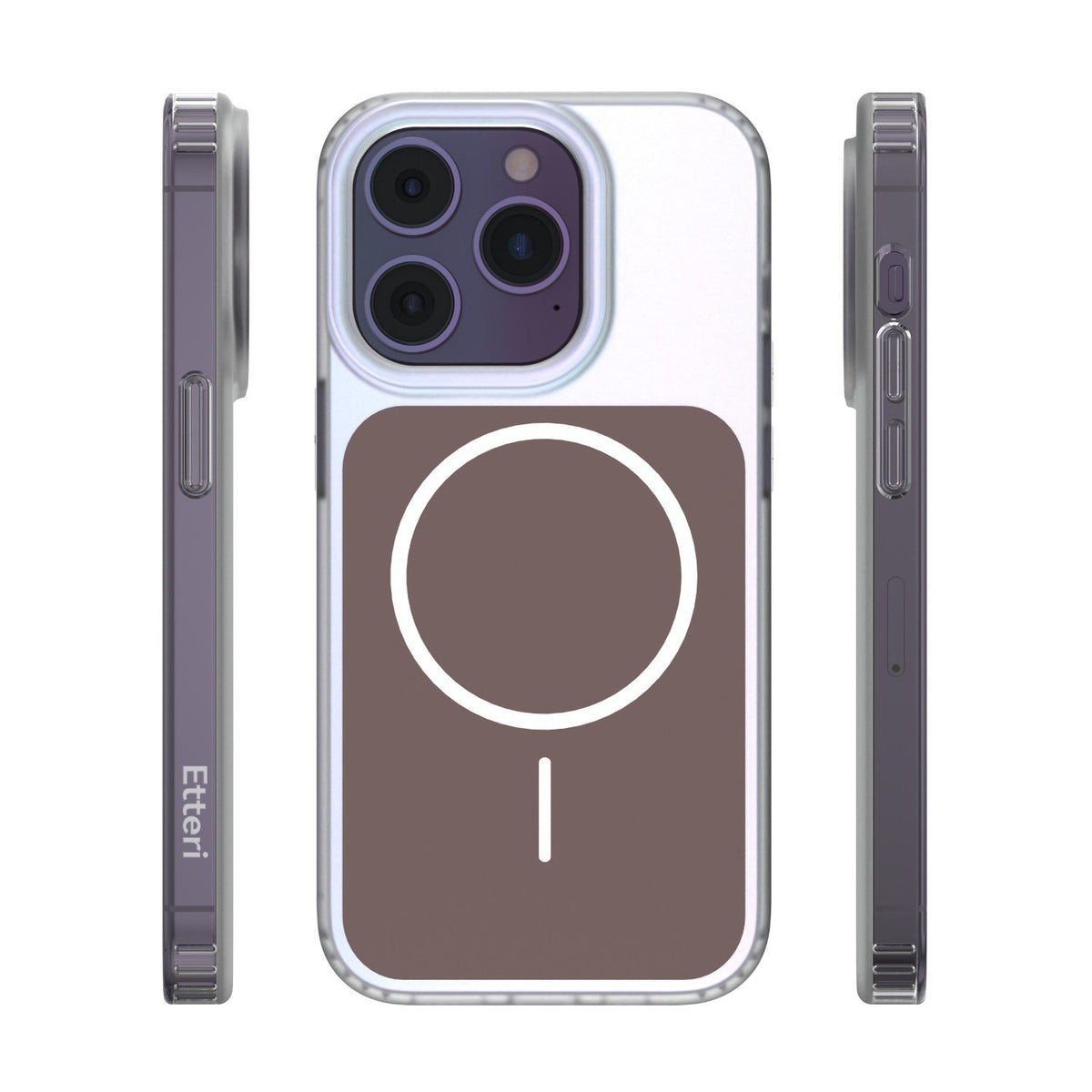 Etteri Hidden Pearl vāciņš iPhone 14 Pro 6,1", brūns