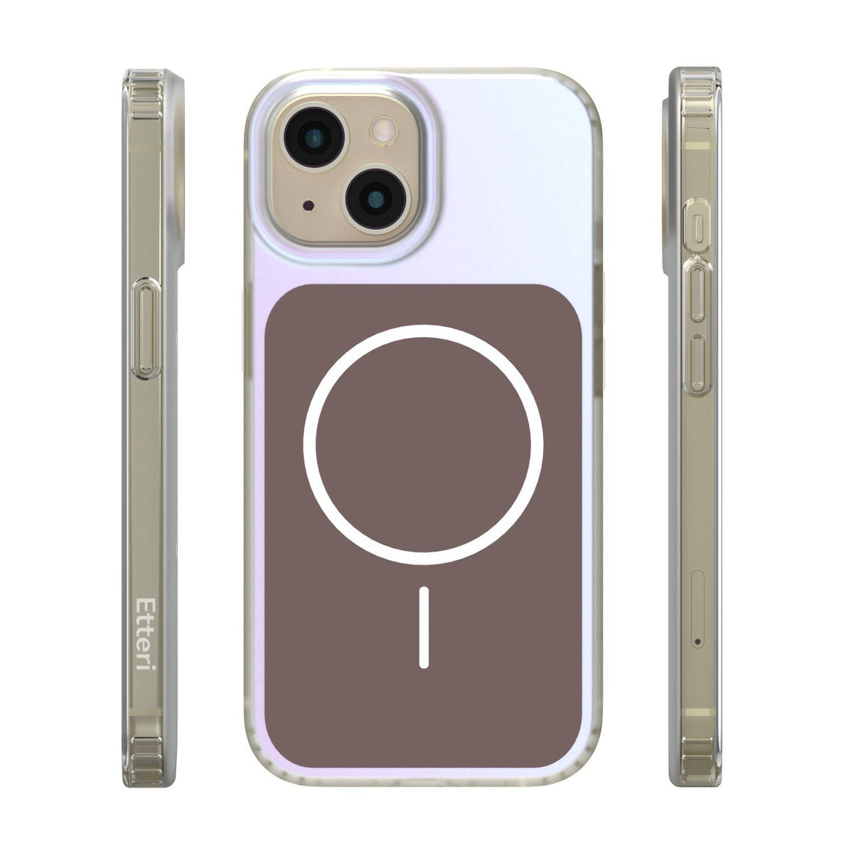 Etteri Hidden Pearl vāciņš iPhone 15 6,1", brūns