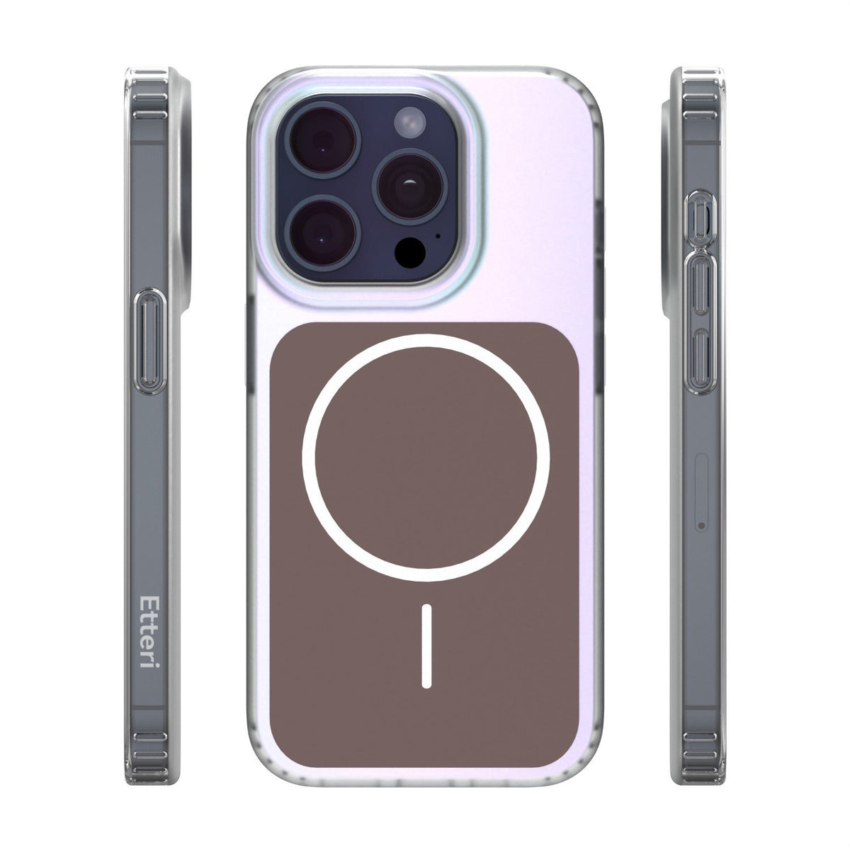 Etteri Hidden Pearl vāciņš iPhone 15 Pro 6,1", brūns