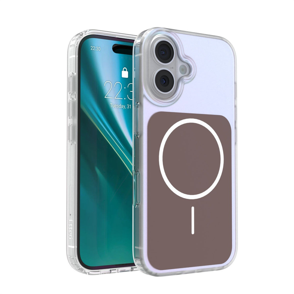 Etteri Hidden Pearl vāciņš iPhone 16 6,1", brūns