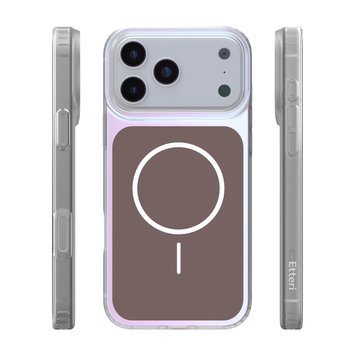 „Etteri Hidden Pearl“ vāciņš iPhone 17 Pro Max / 18 Pro Max 6,9" brūns