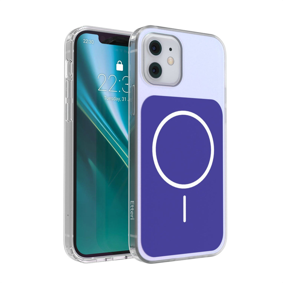 Etteri Hidden Pearl vāciņš iPhone 12 / 12 Pro 6,1'', tumši zils