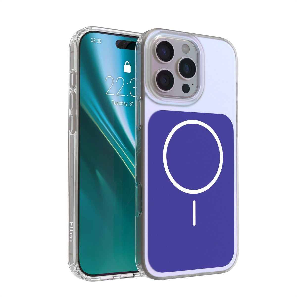Etteri Hidden Pearl vāciņš iPhone 16 Pro 6,3", tumši zils