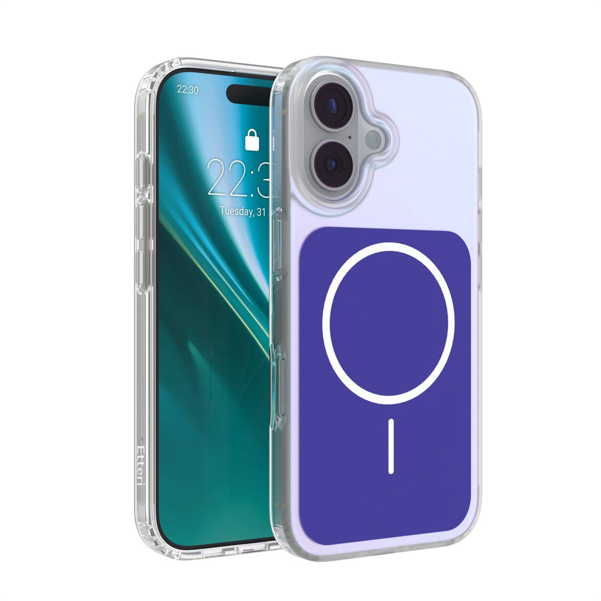 Etteri Hidden Pearl vāciņš iPhone 17 6,3", tumši zils