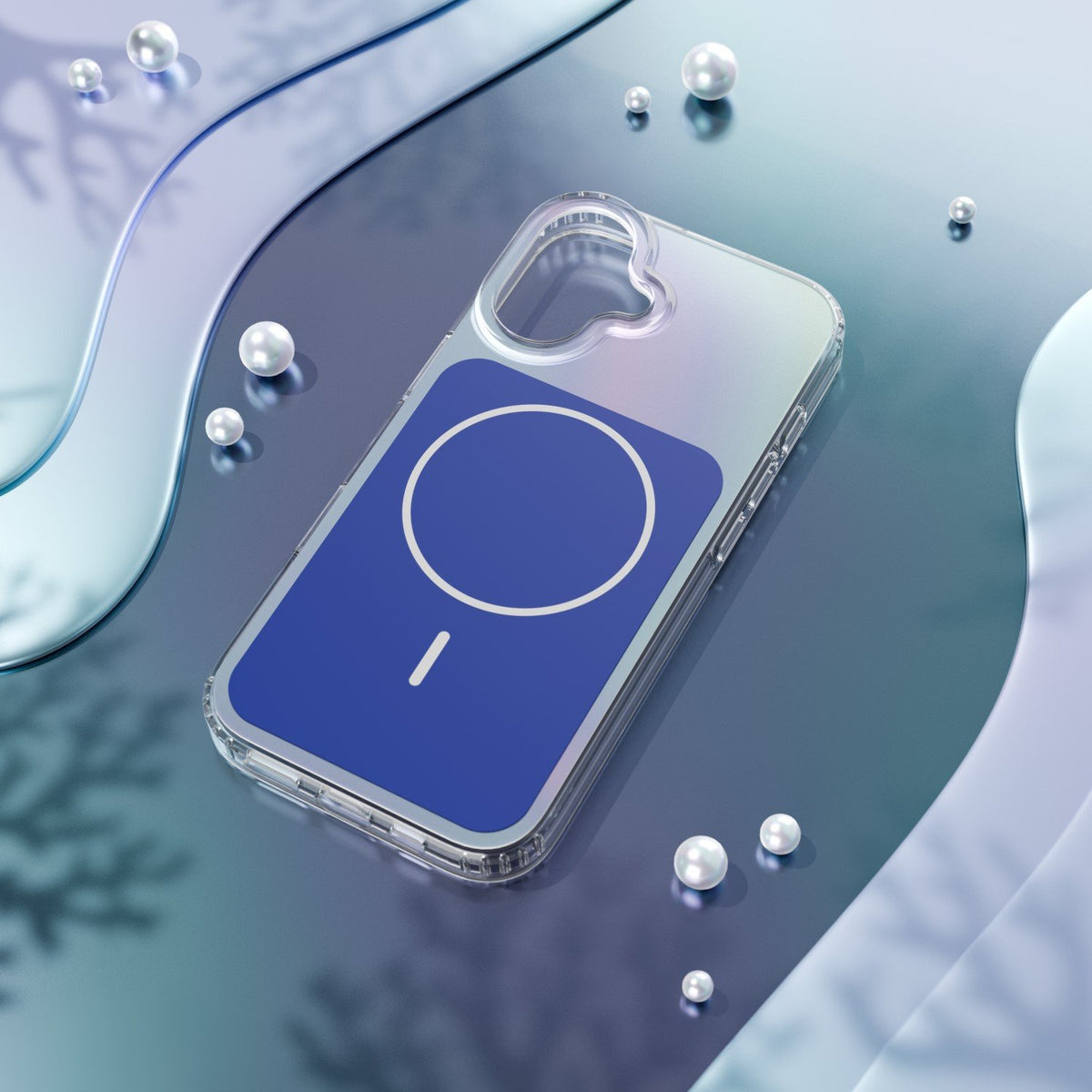 Etteri Hidden Pearl vāciņš iPhone 17 6,3", tumši zils