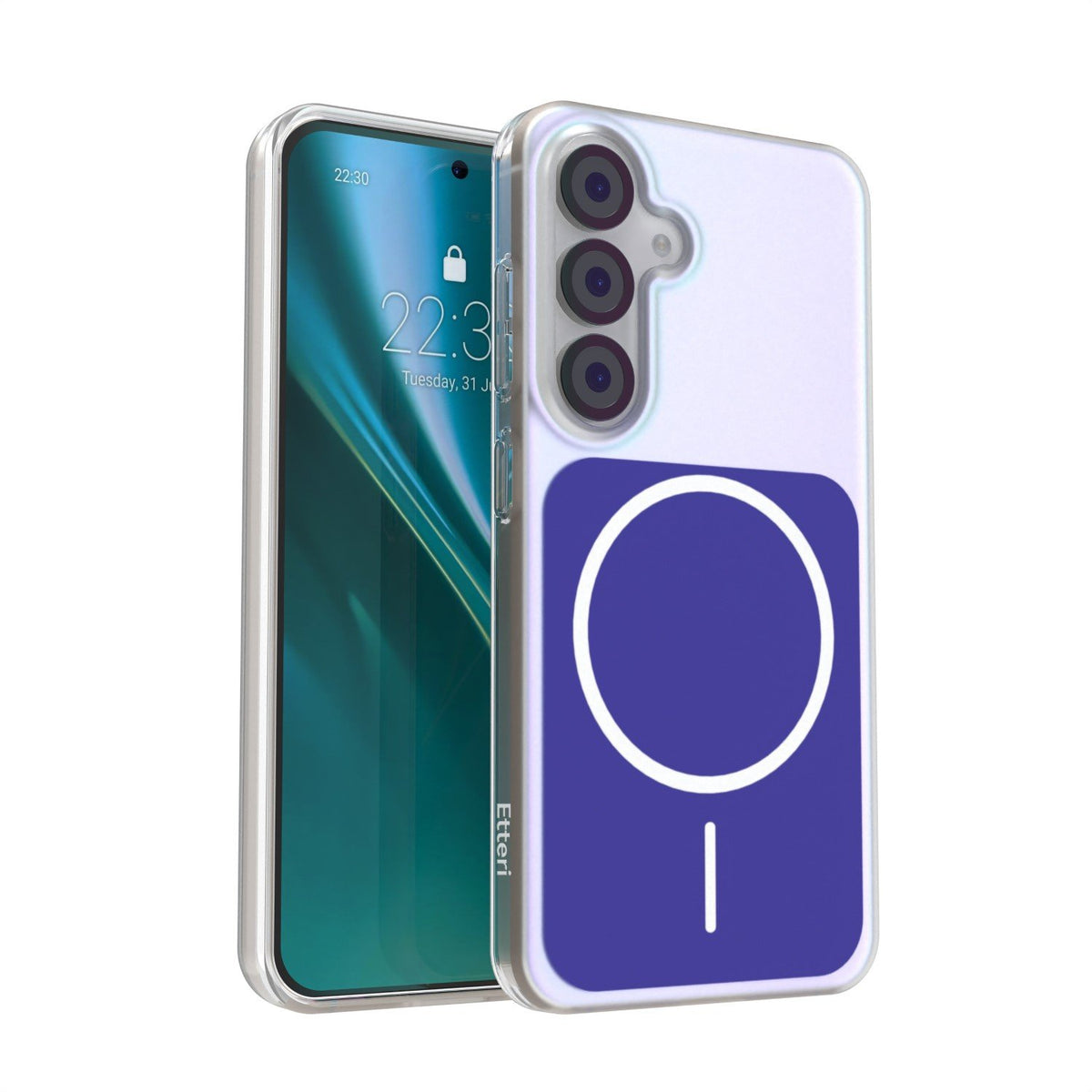 Etteri Hidden Pearl vāciņš Samsung Galaxy S25, tumši zils