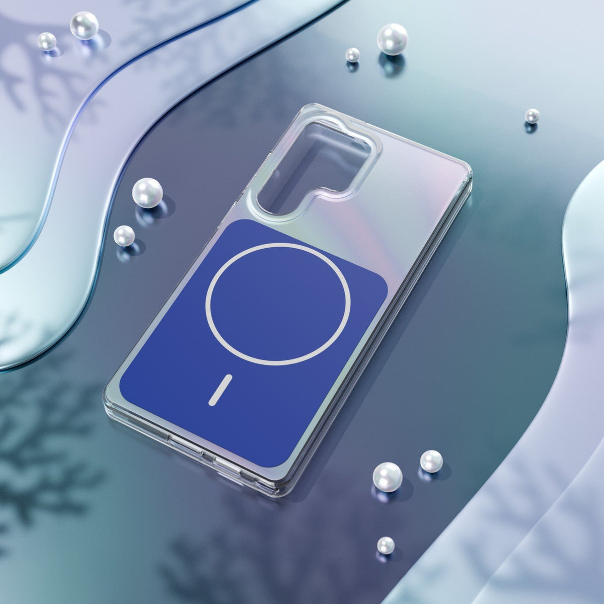 Etteri Hidden Pearl vāciņš Samsung Galaxy S25 Ultra, tumši zils
