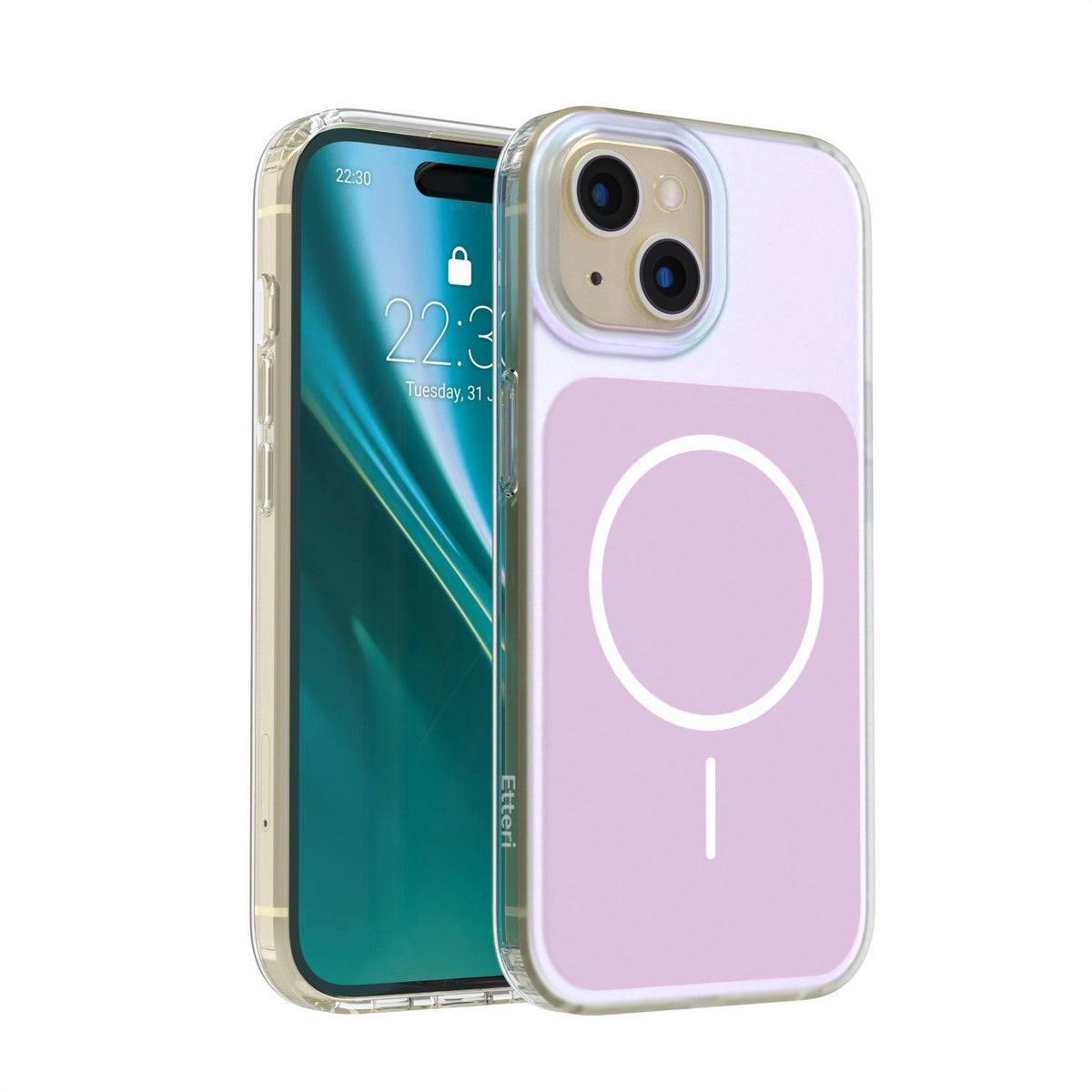 Etteri Hidden Pearl vāciņš iPhone 15 6,1", rozā