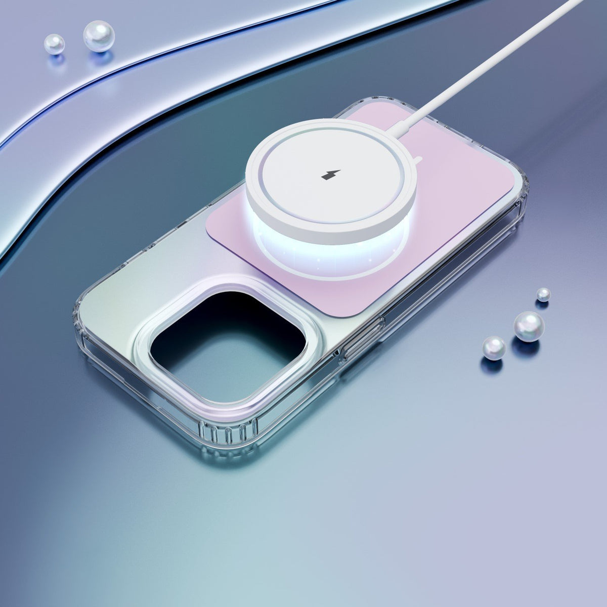 Etteri Hidden Pearl vāciņš iPhone 15 6,1", rozā