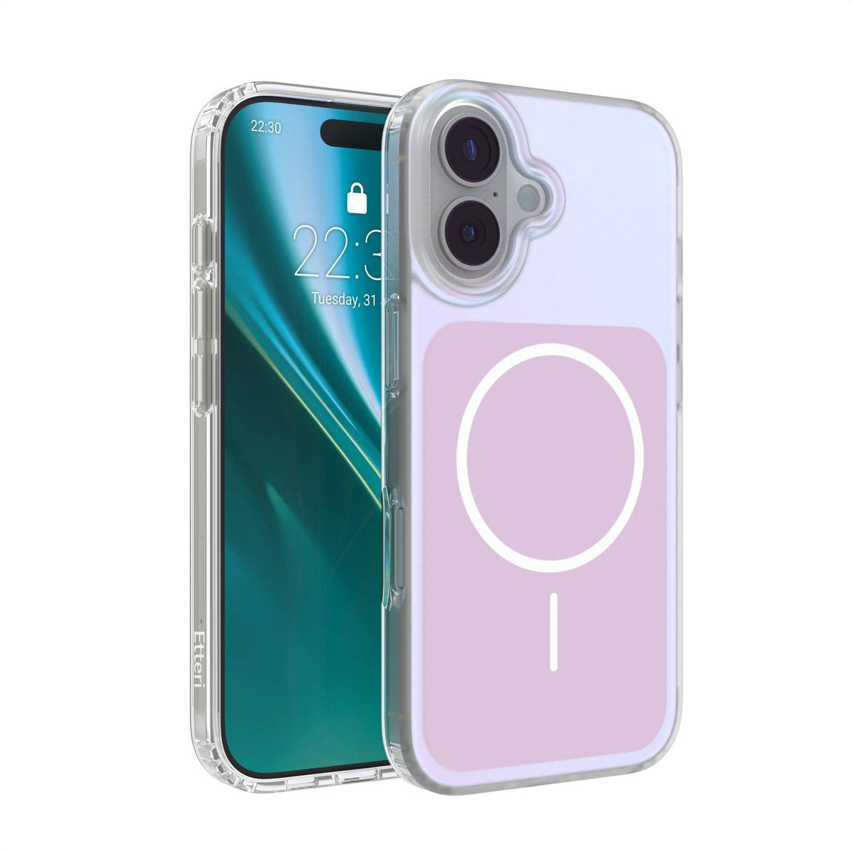 Etteri Hidden Pearl vāciņš iPhone 17 6,3", rozā