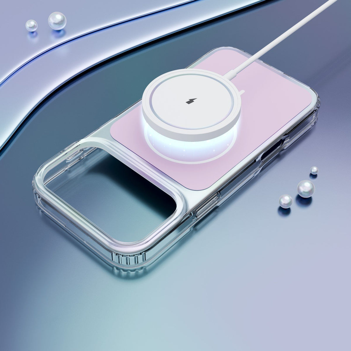 Etteri Hidden Pearl vāciņš iPhone 17 6,3", rozā