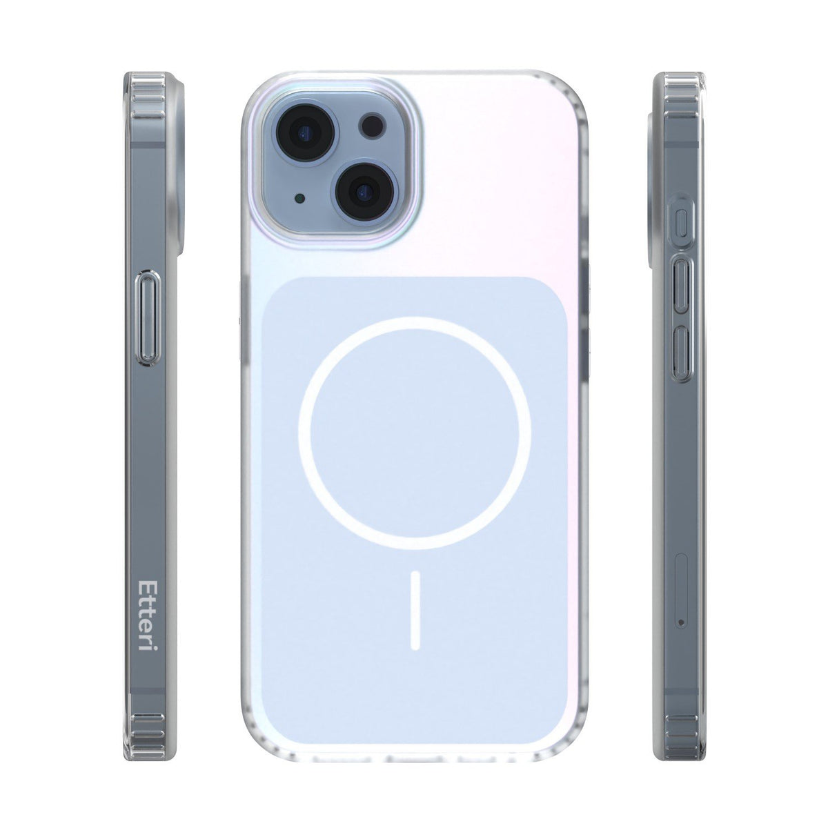 Etteri Hidden Pearl vāciņš iPhone 14 6,1", gaiši zils
