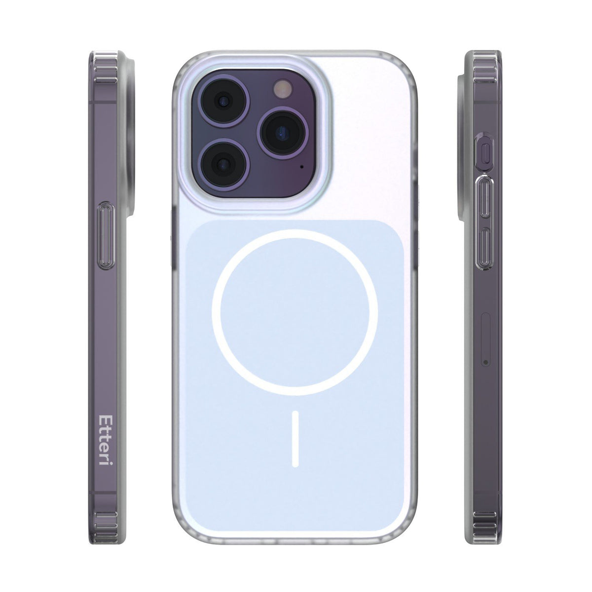 Etteri Hidden Pearl vāciņš iPhone 14 Pro 6,1", gaiši zils